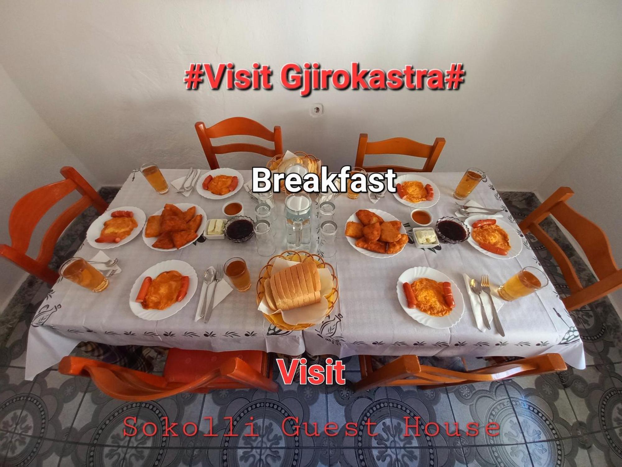Sokolli Guest House Gjirokastra Zewnętrze zdjęcie